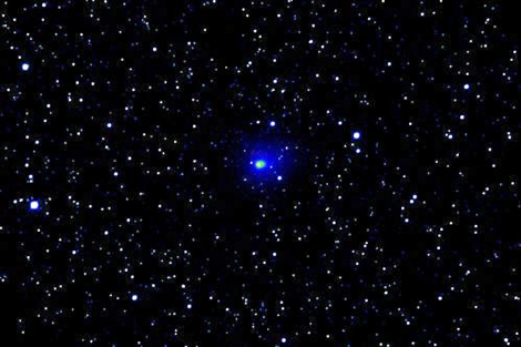 Imagen del cometa facilitada por el observatorio. | Europa Press