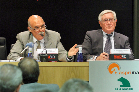 Juan Blasco (izqda.) y el presidente de Asprima, Jos Manuel Galindo (dcha.). | ELMUNDO.es