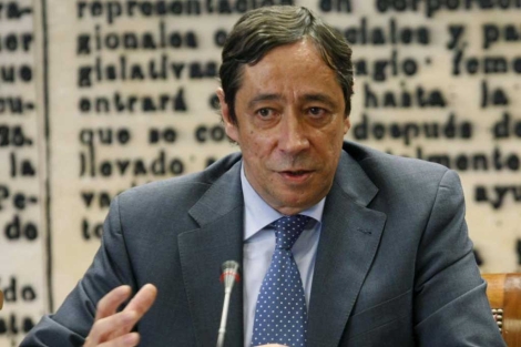 Rafael Rodrigo, durante una comparecencia en el Senado.|Efe