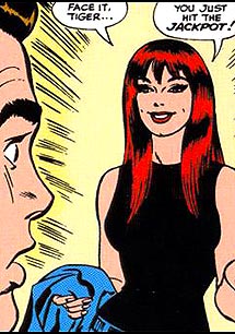 Primera aparicin de Mary Jane. | Marvel