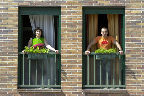La 'burbuja' aceler la decisin de comprar pisos, principalmente, en parejas jvenes. | P. C.