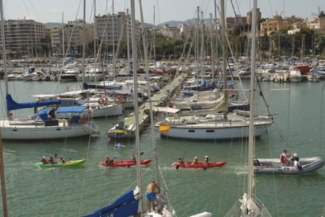 El puerto deportivo de Palma. | Mar Junco