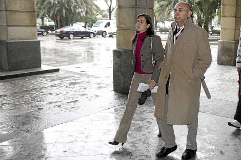 Manuel Marchena, en los juzgados de Sevilla en febrero pasado. | Carlos Mrquez