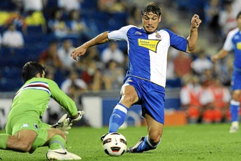 El jugador argentino del RCD Espanyol. | Rudy