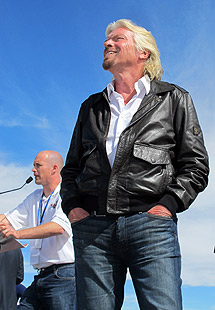 Branson, 'patrn' de Virgin.