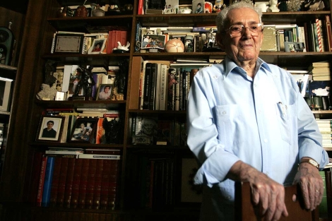 Marcelino Camacho, en su casa, durante una entrevista celebrada en 2006. | Antonio Heredia
