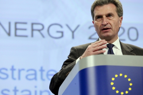 El comisario europeo de Energa, Gnther Oettinger. | EFE