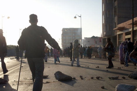 Imagen de las calles de El Aaiún. | Blog. Poemario por un Sáhara Libre