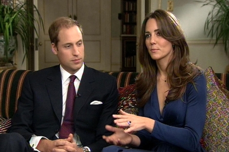 La pareja, durante la entrevista con la BBC. | AP