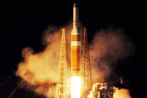 El satlite espa viaj a bordo del mayor cohete no tripulado de EEUU. | AP