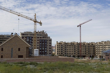 Promoción de viviendas de obra nueva en el PAU de Vallecas. | Gonzalo Arroyo