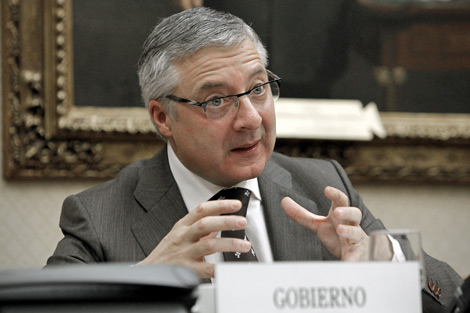 Jos Blanco en su comparecencia ante la Comisin de Vivienda del Congreso. | Alberto Di Lolli