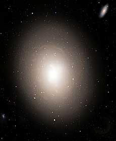 Una galaxia elptica. | David A. Aguilar
