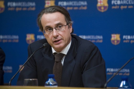Xavier Faus, vicepresidente deportivo del Barça. | Rudy