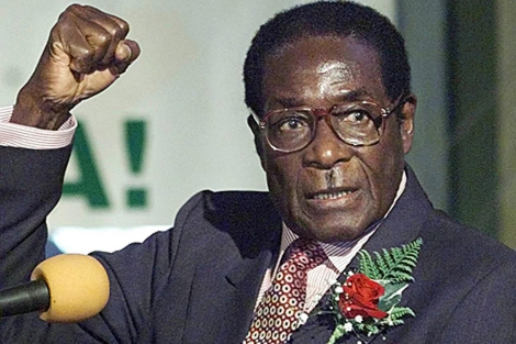 Robert Mugabe, en un mtin. | ELMUNDO.es