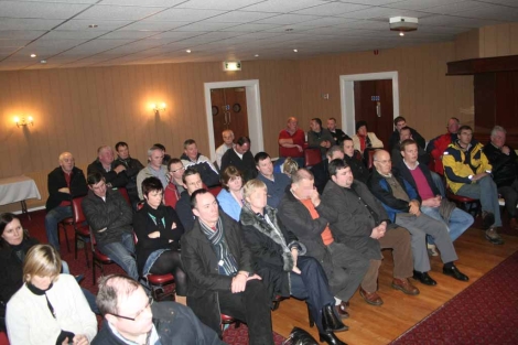 Reunión mantenida en Belfast por los norirlandeses estafados. | Cabanillas
