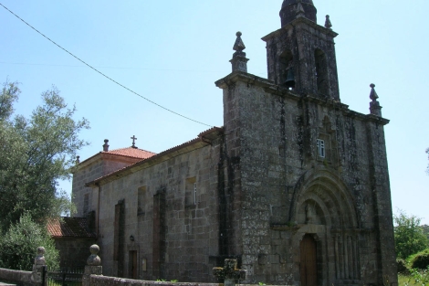 La iglesia de San Salvador de Padrns, en Ponteareas (Pontevedra). | A. G.