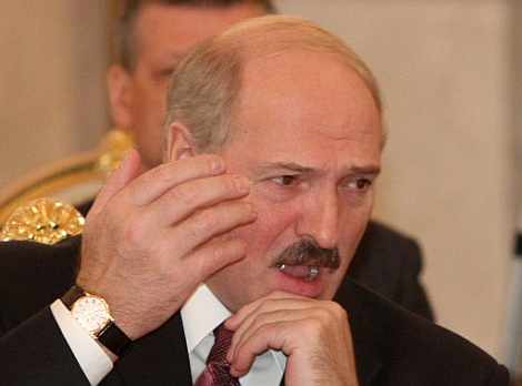 Alexander Lukashenko, en una reunión. | Ap