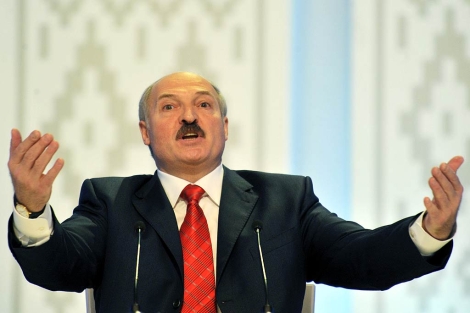 El lder del pas, Lukashenko, durante un discurso. | Afp