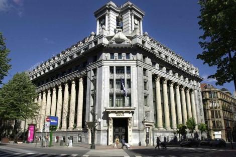La antigua sede del BBVA estaba en manos del Deutsche Bank. | EFE