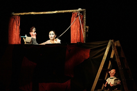 Imagen de la obra teatral 'Monique Fornique'.