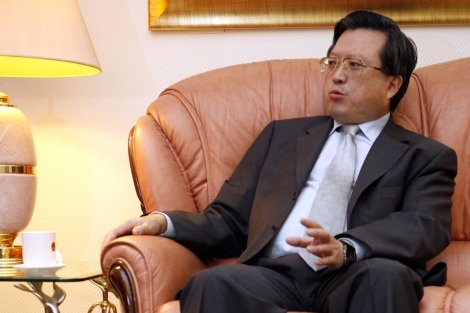 El embajador chino en Espaa, Zhu Banzao. | Sergio Enriquez
