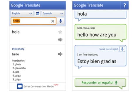 Google lanza el modo conversación para su traductor de Android | Navegante  