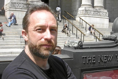 Jimmy Wales, fundador de Wikipedia. | Ricardo González