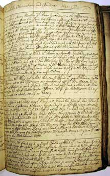 Libro del 'Experiment' (hacia 1690).