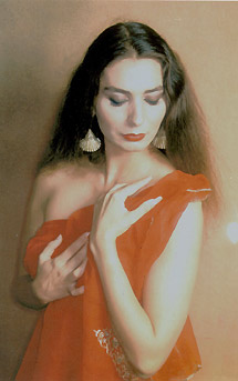 La bailarina y actriz Ornili Azulay.