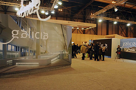 Imagen del stand que presenta Turgalicia en Fitur 2011. | Xunta