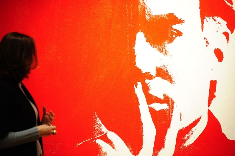 El autorretrato de Warhol que saldr a subasta. | AFP