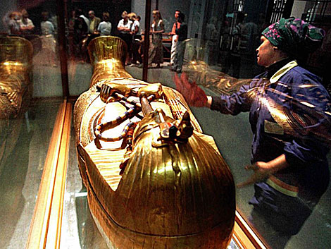 La tumba de Tutabkhamon en el Museo Nacional Egipcio. | Ap