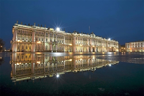 El Museo Hermitage de San Petersburgo, una de las instituciones afectadas.