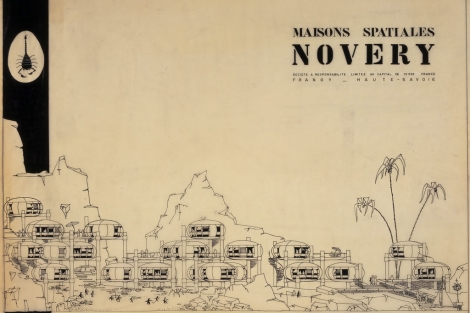 Proyecto Habitation-Novery, datado en 1956, obra de Pascal Hausermann. | Elmundo.es.