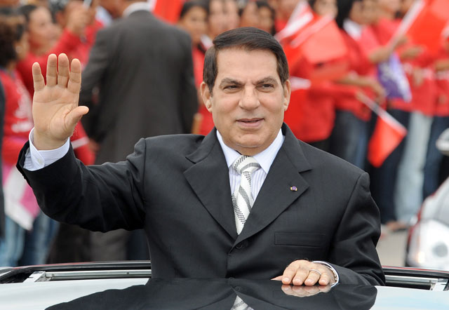 El ex presidente Ben Ali en una fotografa de 2009. | Afp