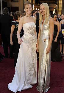 Nicole Kidman y Gwyneth Paltrow. | Ap
