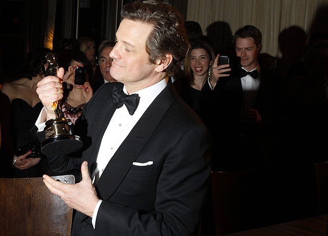 Colin Firth, ganador del Oscar a mejor actor por 'El discurso del rey'. | Reuters