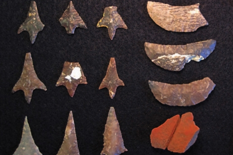 Algunos de los cientos de artefactos utilizados para pescar hace 13.000 años.|Science