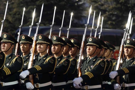 Desfile militar en China. | AFP