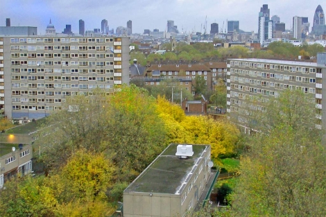Viviendas del complejo Heygate Estate, en Londres sur. | Elmundo.es