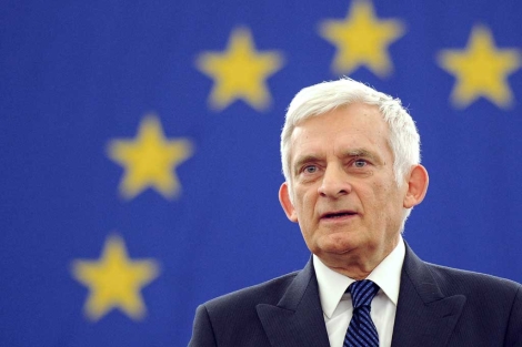 Jerzy Buzek, presidente del Parlamento Europeo. | Afp