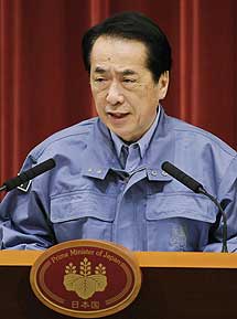 El primer ministro Naoto Kan. | AP