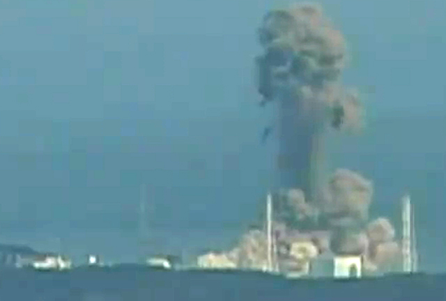 Explosin de hidrgeno en la central de Fukushima. | Afp