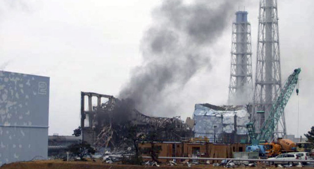 Imagen de la central de Fukushima cedida por la empresa operadora de la planta. | Efe