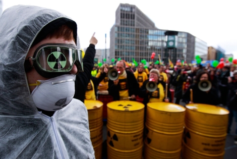 Manifestantes en Berln. | Reuters