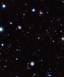 CLJ1449, el cúmulo más lejano conocido. | ESO