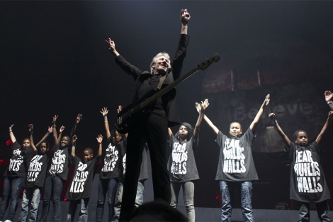 Roger Waters, durante su actuacin en Lisboa. | Efe