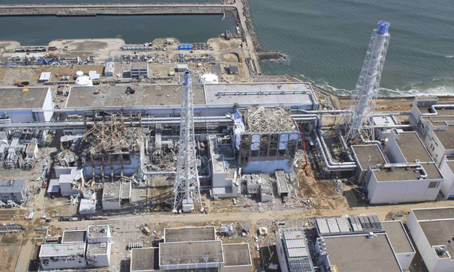 Vista area de la central de Fukushima. | Reuters