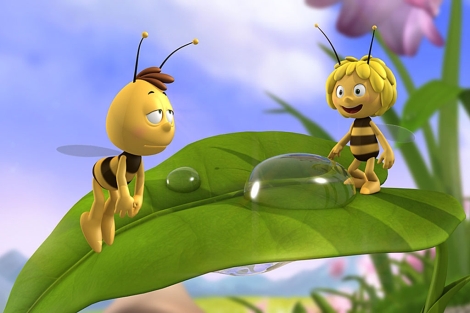'La abeja Maya' en versin 3D. |